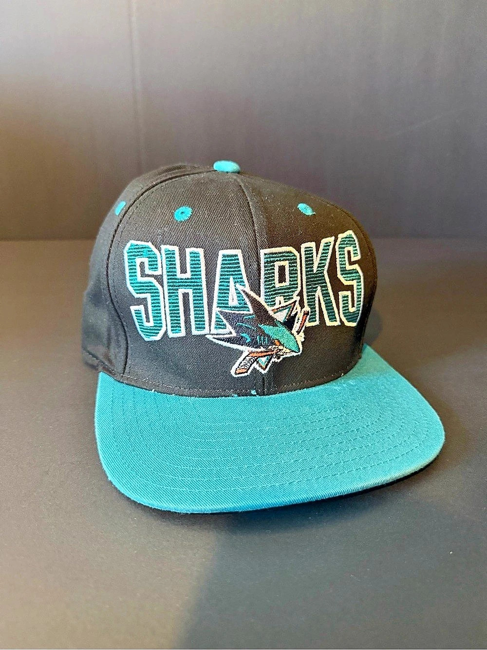 Reebok San Jose Sharks Reebok NHL Face Off Headwear Snapback Hat NHL Face Off